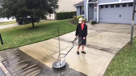 Pressure Washing Concrete Driveways Satisfying Timelapse Youtube