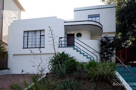 Streamline Moderne House California Art Deco Home Art Deco Buildings Art Deco Decor