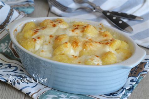 GNOCCHI Gratinati Al FORNO Primo Piatto Cremoso E Filante Con Formaggi