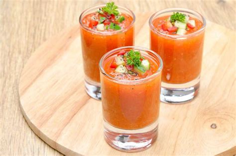 Andalusian Gazpacho Recipe Spanish Extra Virgin Olive Oil Evoos