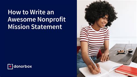 How to Write An Awesome Nonprofit Mission Statement