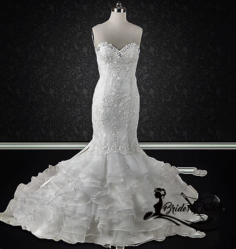 Mermaid Wedding Dresses With Bling Having Various Types Of The