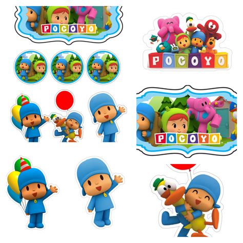 Topo De Bolo Pocoyo Para Imprimir Topo De Bolo Pocoyo Para D The Best