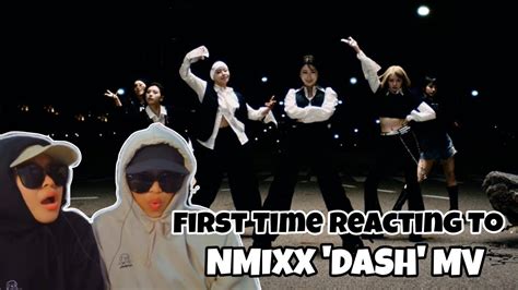 First Time Reacting To Nmixx Dash Mv Reaction Youtube