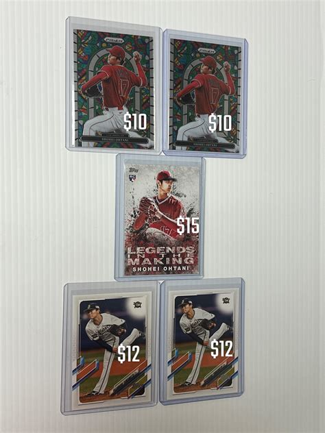 Shohei/Yamamoto Singles FS : r/baseballcards