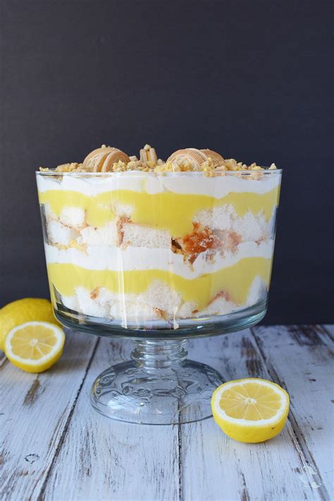 Light And Luscious Easy Lemon Trifle Recipe Desserts Trifle Recipe