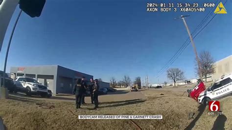 Bodycam Video Released From Tulsa Police Pursuit And Crash