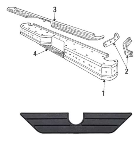 Protector De Parachoque Trasero Ford F Bronco Original Mercadolibre