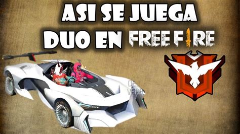 As Se Juega Duo Rank En Free Fire Free Fire Max Youtube