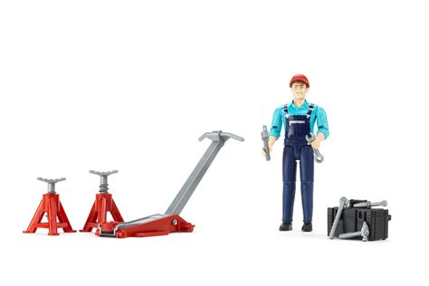 Bruder 62100 Garage Equipment Figure Set Bruder Toy Shop En 2021