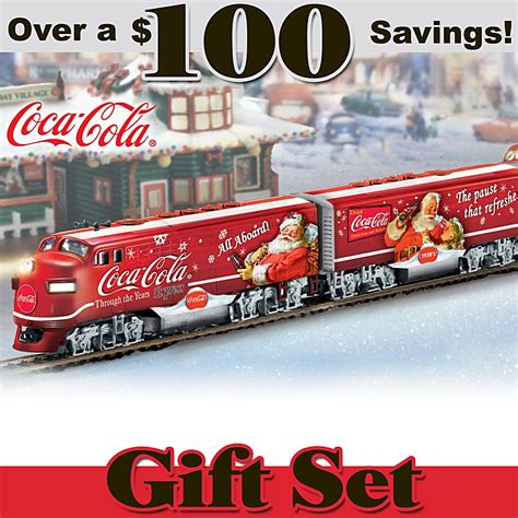 Buy COCA COLA Through The Years Express Electric Train Set By Hawthorne