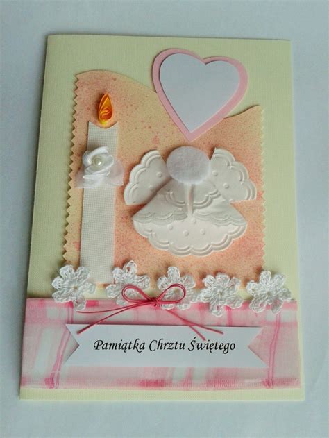 Kartka Na Chrzest Scrapbooking Centrumrekodziela Pl