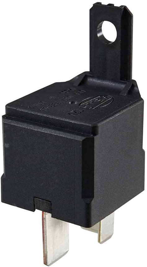 Hella V A Spst Mini Iso Relay With Bracket Transmission