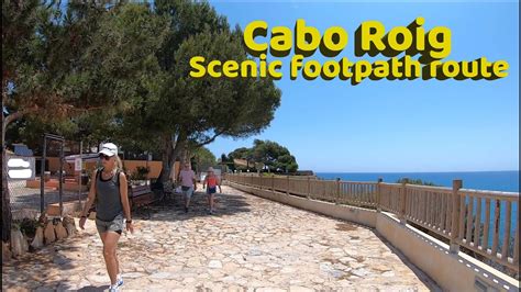 Cabo Roig Orihuela Costa Costa Blanca Spain Scenic Footpath Walking