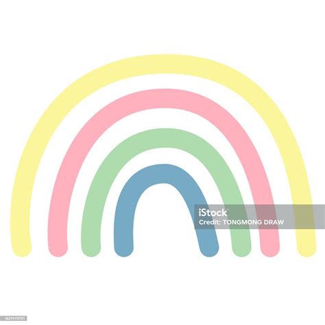 Rainbow Vector Illustration Stock Illustration - Download Image Now ...