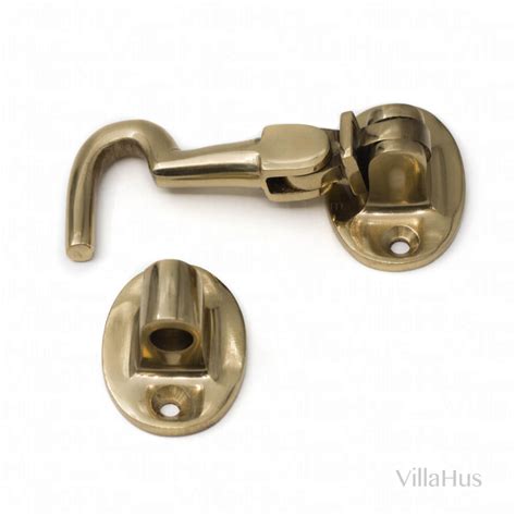 Cabin Hook D Silent Brass Mm Cabin Hook Villahus