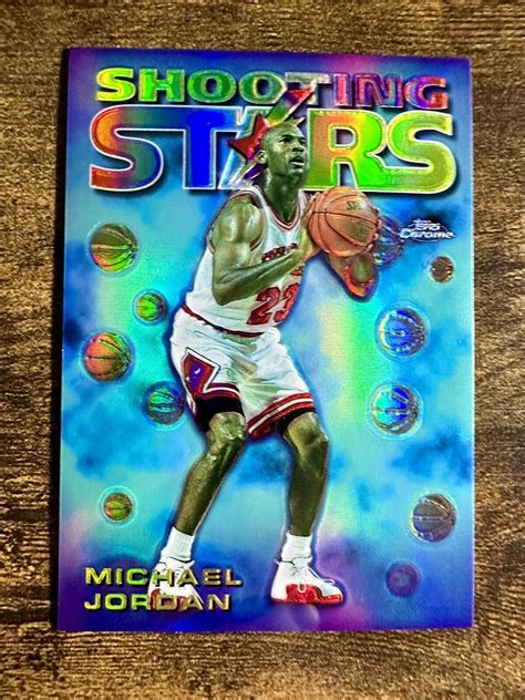 Michael Jordan Topps Chrome Season S Best Refractor Shooting