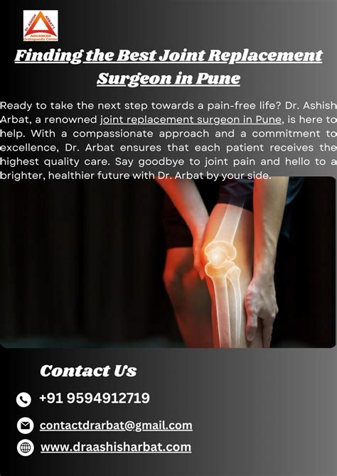 Ppt Finding The Best Joint Replacement Surgeon In Pune Powerpoint Presentation Id 13018153