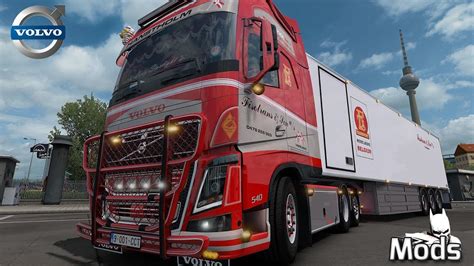 Ets V I Mod Volvo Fh Fisotrans Trailer Chereau Custom