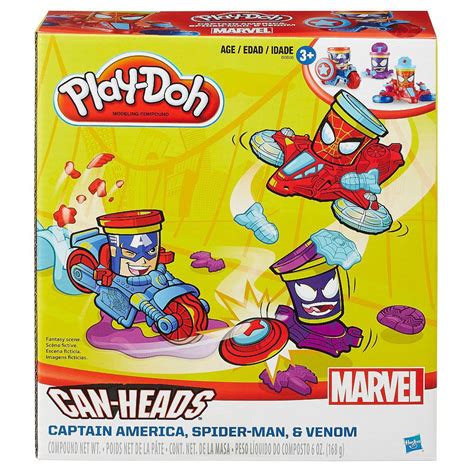 Play Doh Marvel Can Heads Vehicle Shop Clay At H E B