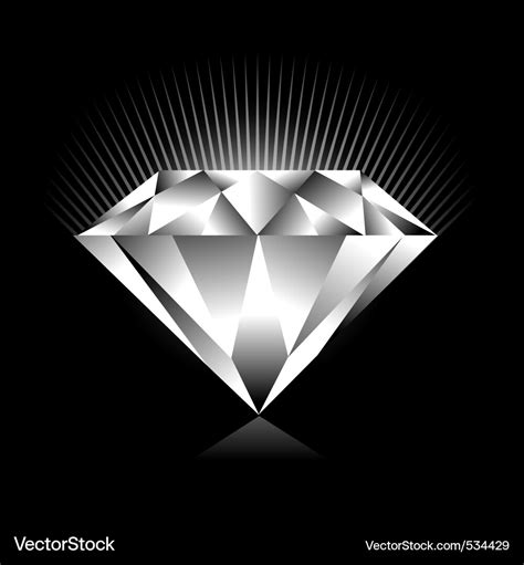 Diamond Royalty Free Vector Image - VectorStock