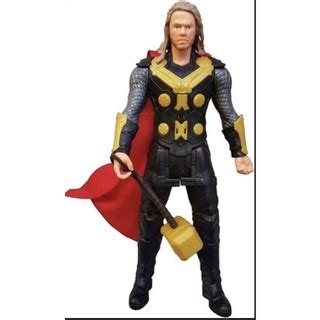 Boneco Thor 30 Cm Avengers Titan Hero Articulado Martelo Shopee