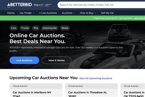 Best Online Car Auction Sites For Nx