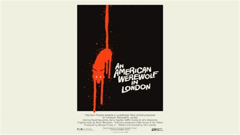 Vice Press Remasters Original An American Werewolf In London International Theatrical One Sheet