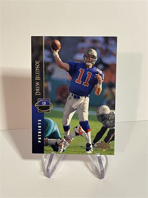 1994 Upper Deck 168 Drew Bledsoe New England Patriots EBay