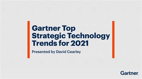 Gartner Top Strategic Technology Trends For 2021