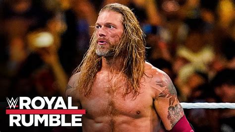 Edge Returns At Royal Rumble And Delivers Vicious Spears Royal Rumble