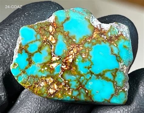 Kingman Turquoise ULTRA Grade Rough W Multi Matrix Nice 48ct GENUINE