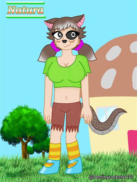 New Oc Natura The Catlizard Hybrid By Destinyrockstar101 On Deviantart