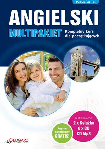 Angielski Multipakiet Poziom A1 B1 Audio Kurs CD Opracowanie