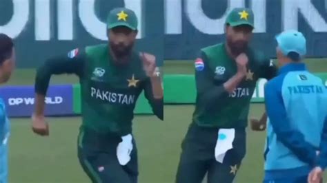 Pak Vs Can Watch Mohammad Amir Caught Shamelessly Dancing During Ind