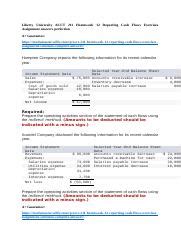 ACCT 211 LUO Principles Of Accounting Liberty University