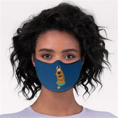 Scooby-Doo Ruh Roh Premium Face Mask | Zazzle