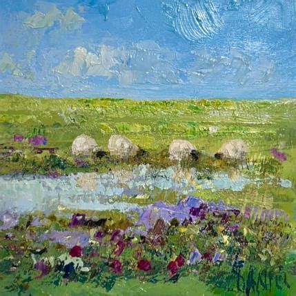 Peinture Moutons par Daniel Carré d artistes