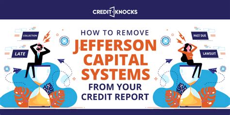 How To Remove Jefferson Capital Systems From Your Credit Report Credit Knocks Build And