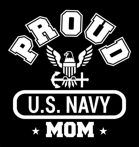 Proud Us Navy Mom Decal North 49 Decals