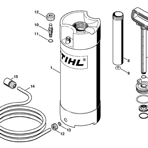 Stihl Ts 700 Disc Cutter Ts 700 Parts Diagram Pressurized Water Tank