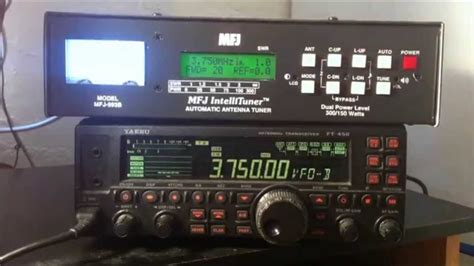 Mfj B Automatic Hf Antenna Tuner Review And Demo Youtube