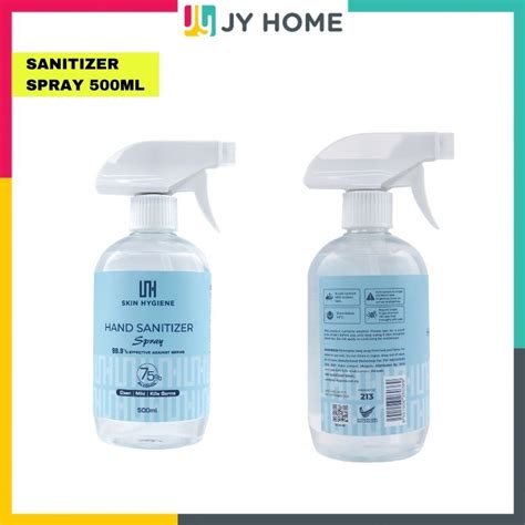 Wholesale Price MY Hand Sanitizer Spray 500ml 75 Food Grade Alcohol