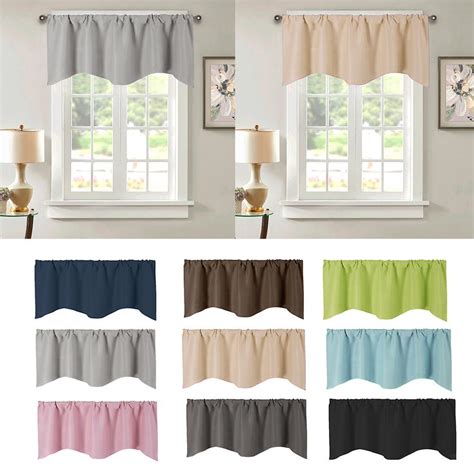 Short Curtain Kitchen Small Window Valance For Bathroom Bat