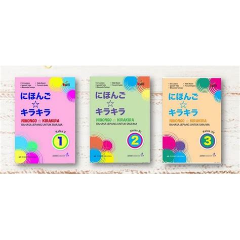 Jual Nihongo Kira Kira Sma Kelas K N Original Erlangga