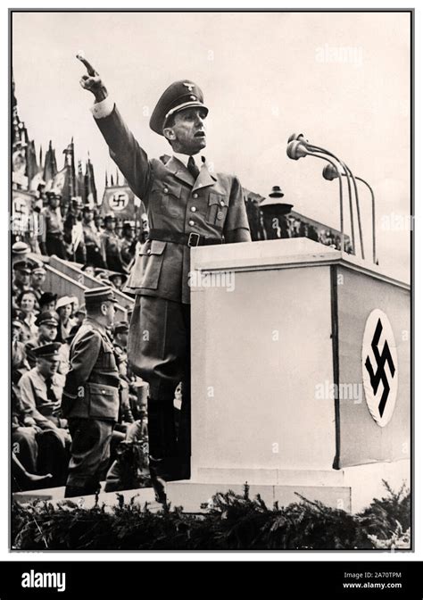 Joseph goebbels speech hi-res stock photography and images - Alamy