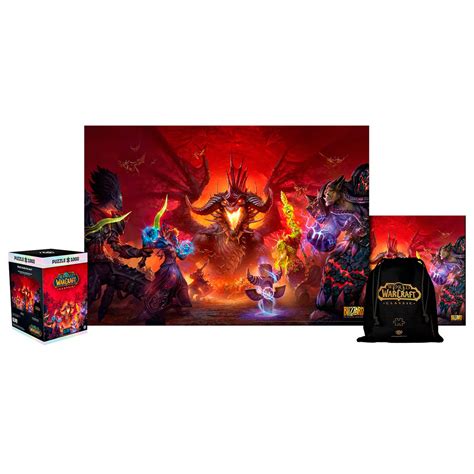 World Of Warcraft Classic Onyxia Puslespil Brikker Dkk