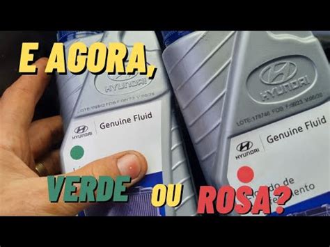 L Quido De Arrefecimento Do Hb E Creta Agora Rosa O Que Mudou