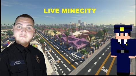 Domn Chestor In Patrulare Pe Minecity Live Romania Youtube