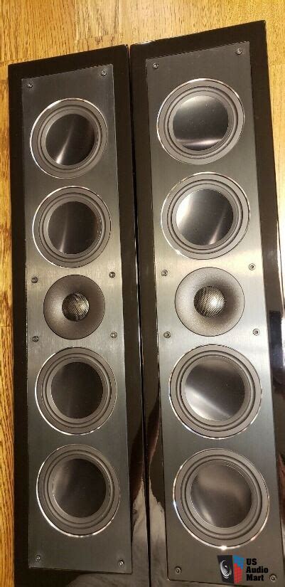 Paradigm Millenia Lp On Wall Or Stand L C R Speakers Pair Photo